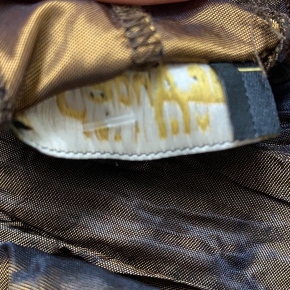 Lee Andersen - Crushed Silk Midi Scoop Neck Dress Tres Earth Bronze NEW - Picture 8 of 8